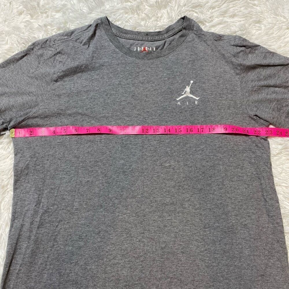 Nike Air Jordan Jumpman Gray T-Shirt Mens Size XL Active Gym Train Casual - Picture 5 of 8